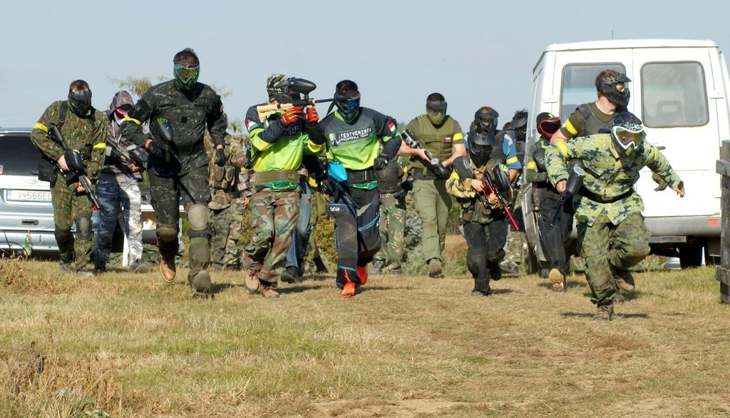 Rýchly nástup na ihrisko militarypaintball.sk